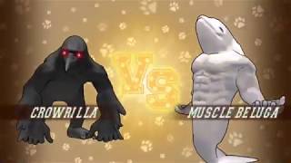 20191220_Fight of Animals(FoA)_noname(CROWRILLA カラス)vsFUJII_FG(MUSCLE BELUGA クジラ)