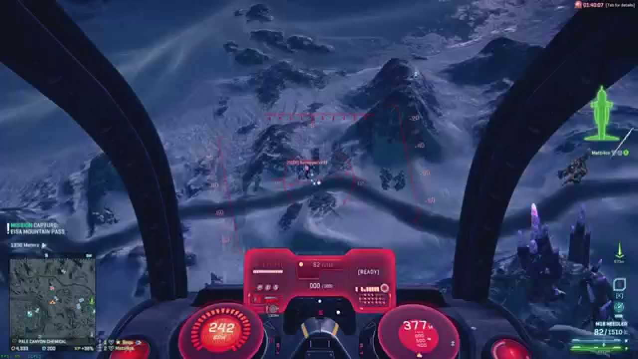 Planetside 2 - Mosquito moments - Air to air