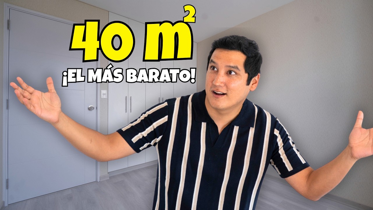 CUÁNTO CUESTA invertir en un DEPA de 40m² en LIMA I Santa Catalina