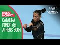 Ctlina ponors energetic gold medal floor routine at athens 2004  music monday