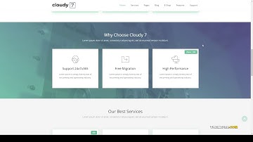 Nozomi 7 - Hosting Service and WHMCS WordPress Theme responsive design