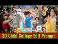 Trending 3D Chibi Collage Edit Prompt😆 | Cute AI Photo Editing Tutorial | Viral Instagram Chibi Edit