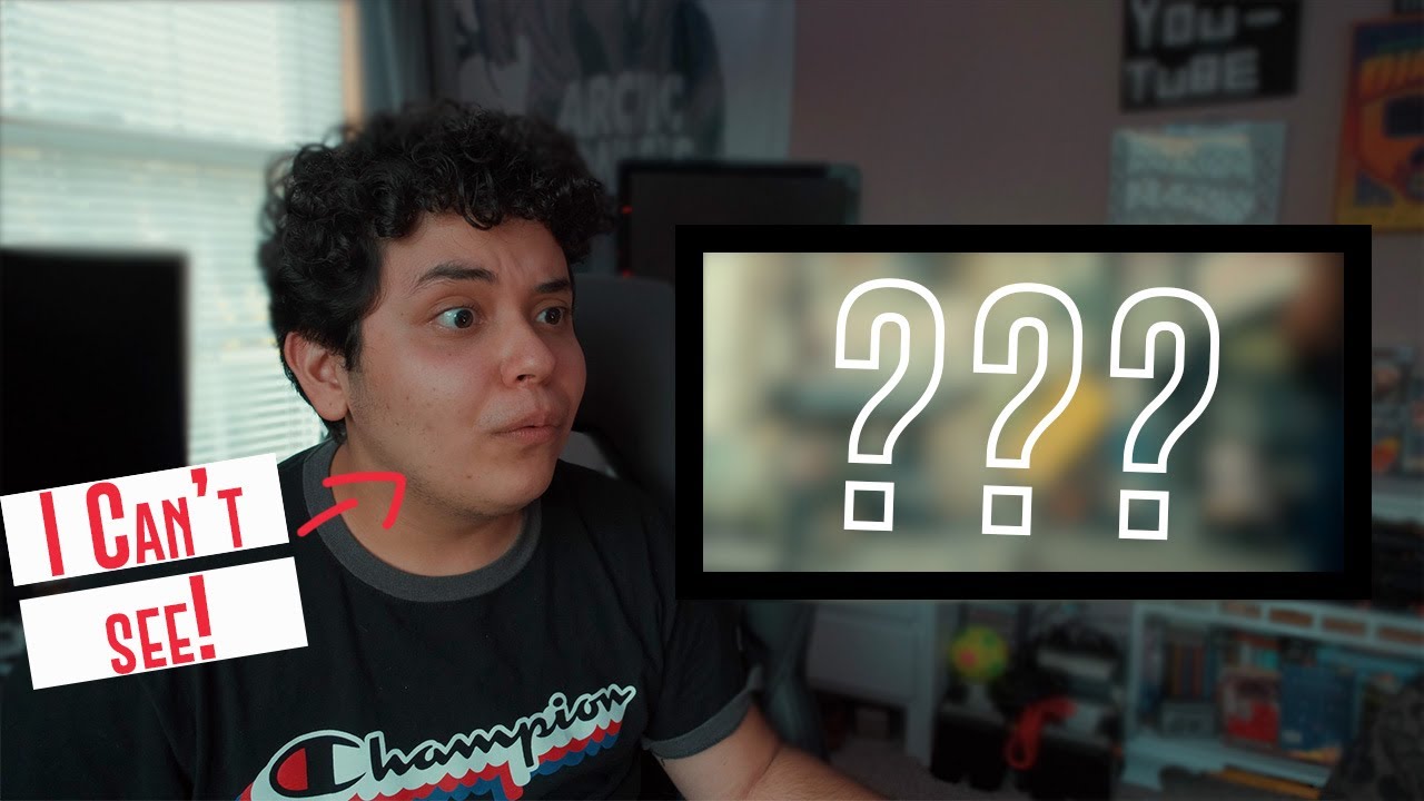 Guessing movie trailers WITHOUT MY GLASSES!
