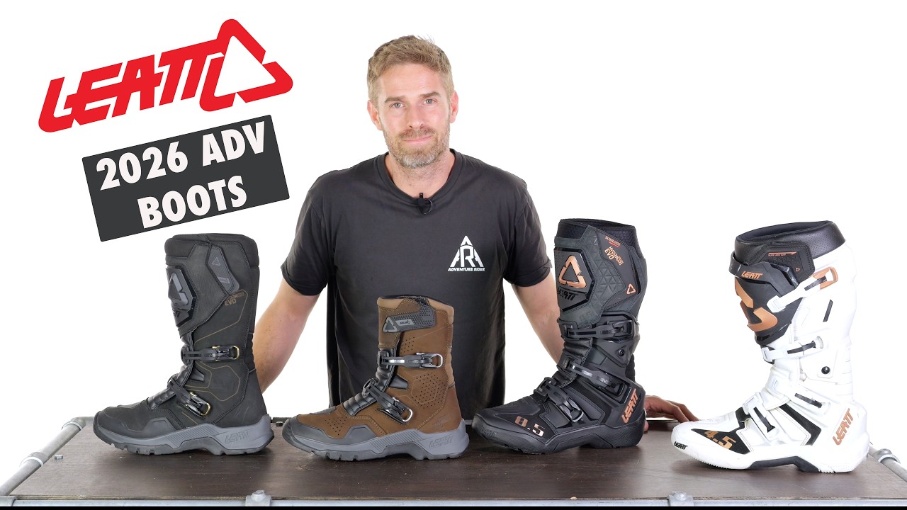 Leatt's 2026 ADV Boot Collection Explained | The most complete