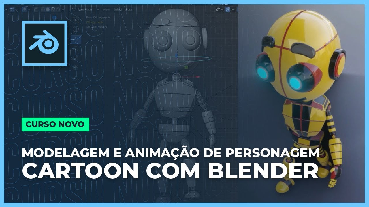 Curso de Modelagem e Animação de Personagem Cartoon com Blender - YouTube