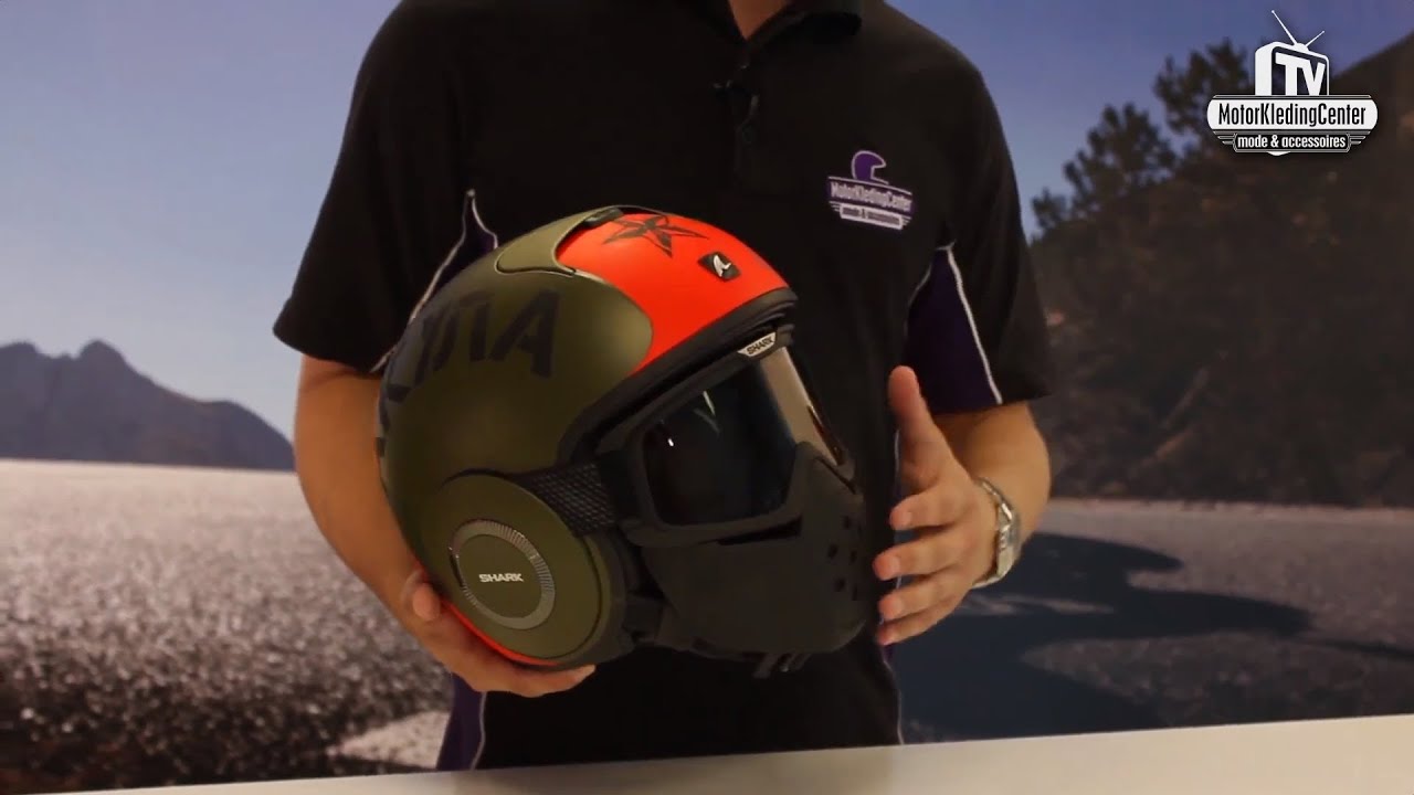 Shark Raw Motorhelm Review - MotorKledingCenterTV - YouTube