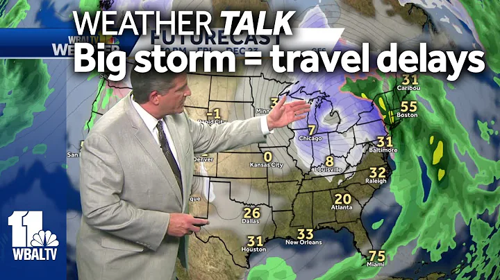 Weather Talk: Big storm could disrupt Christmas travel plans