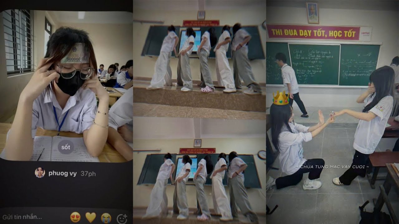 TikTok Học Sinh 💕 Học Sinh GenZ Đi Học Vui Hết Nấc #19 | NNgoc Music