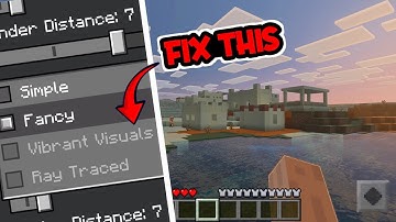 🥳 Vibrant visuals not working problem fix 100 % ||how to enable vibrant visual in MCPE 1.21 solve it