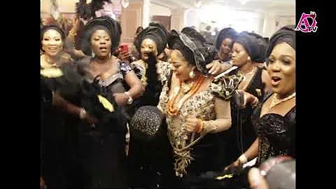 Watch Toyin Lawani's amazing wedding reception