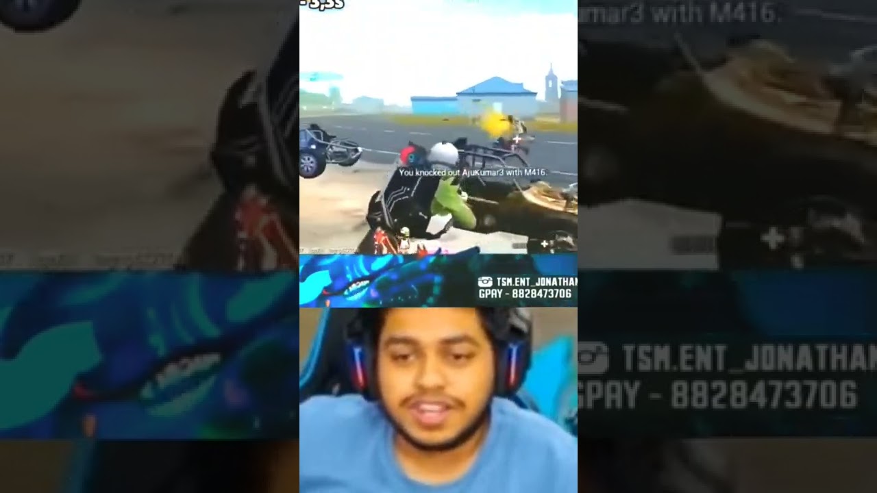 Kinganbru Reaction Jonathan gaming Squad Wipe 0.003 Second 😱 