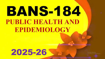 IGNOU BANS-184 Solved Assignment English Medium 2025-26 For July 2025 and January 2026 Session