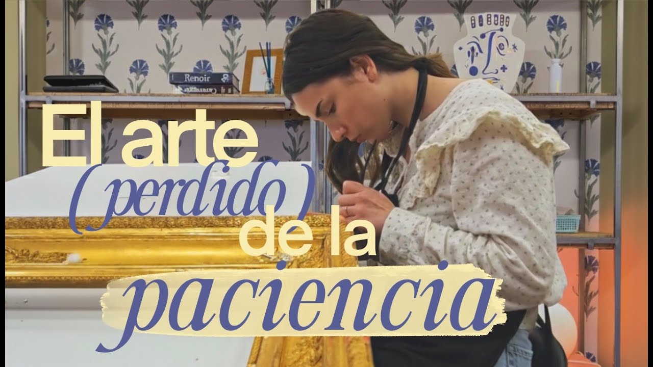 Así se restaura un marco antiguo