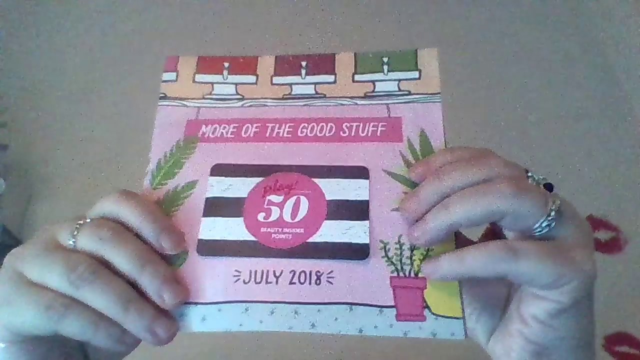 sephora play bag july 2018