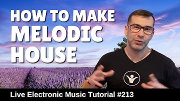 How To Make Melodic House (Anjunadeep - Lane 8) + Template | Live Electronic Music Tutorial #213