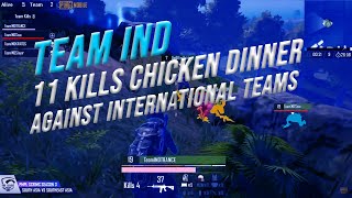 PMPL Scrims SA vs SEA 11 Kills Chicken Dinner Highlights - PUBG MOBILE