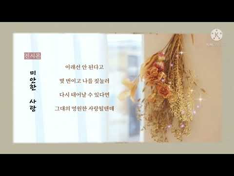 진시몬 - 미안한 사랑