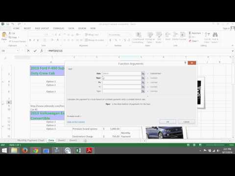 Monthly Payment Calculation