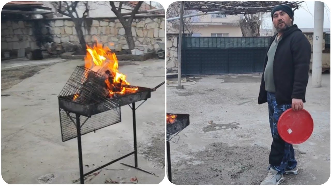 KONUŞMUYOR DEDİM YÜZ TANE LAF ETTİ⁉️ MANGAL YAKTİK TAVUK DUNYASİ