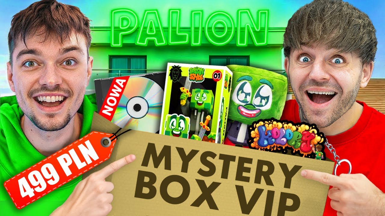 Testuje NAJDROŻSZY MYSTERY BOX PALIONA! *tajemnicza figurka*