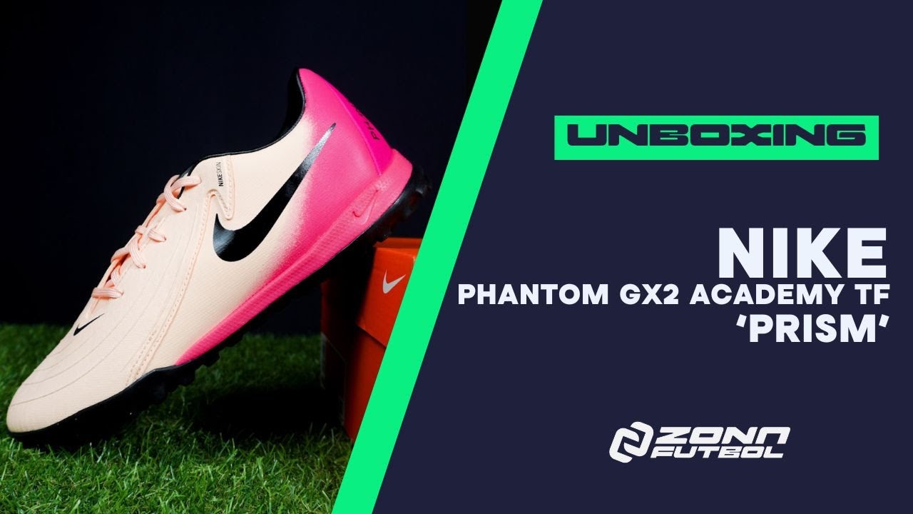 NIKE PHANTOM GX2 ACADEMY TF 'PRISM' - FJ2577-800 - YouTube