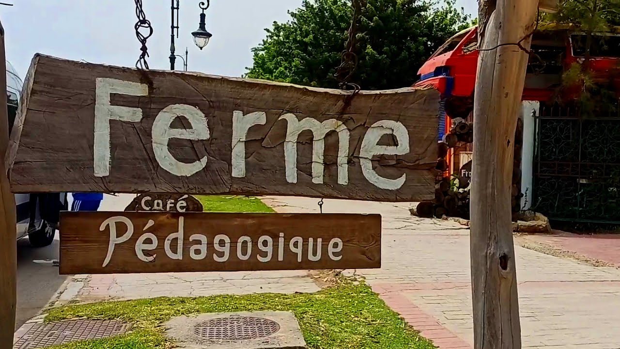visite la ferme pédagogique darna tanger