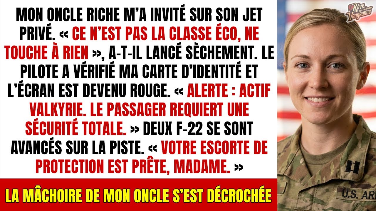 Il m'a humiliée dans son Jet Privé... jusqu'à ce que les F-22 arrivent