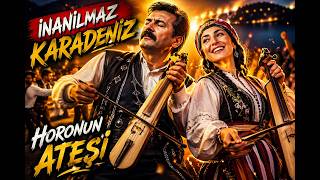 İnanilmaz Karadeni̇z 🔥 Horonun Ateşi̇ Yerinde Duramayacaksın 💃🕺 Kayabey