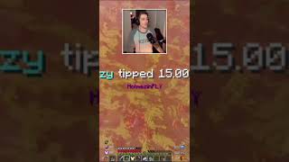 Minecraft But My Viewers Launch Me Into The Sun... #Shorts