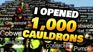 Opened 1,000 Cauldrons in Roblox Islands