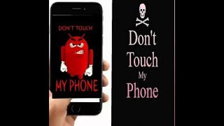 Don't Touch My Phone   Android Apps by tech in hinde me screenshot 2