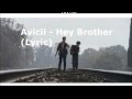 Avicii  hey brother testo e traduzione