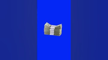 Money stacking on blue screen  #free #filmstockeffect #chromakey #greenscreen #money #dollar