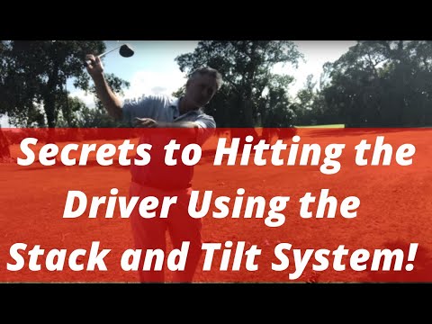 Secrets To Hitting a Driver Using the Stack and Tilt System | PGA Golf Professional Jess Frank