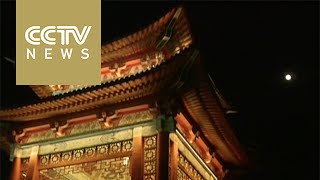 People Around China Enjoy A Red Moon