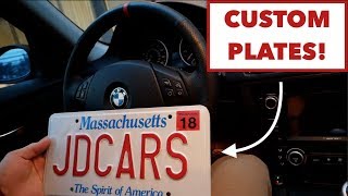 CUSTOM LICENSE PLATES // NEW LOGO