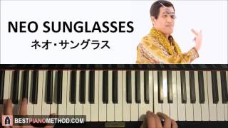 NEO SUNGLASSES - Piko Taro (PPAP Guy) (Piano Cover by Amosdoll) screenshot 3