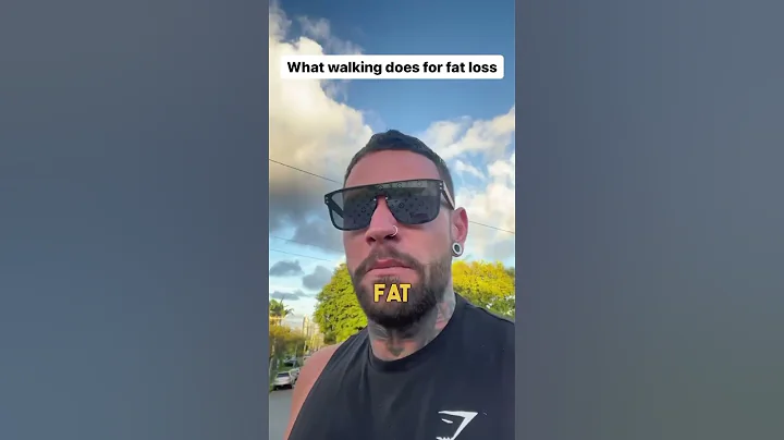 What walking does for fat loss