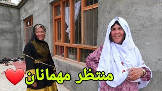 آمادگی و ترتیبات طوی خواهر جان، آشپزی کردیم و از مهمانان پذیرایی نمودیم، جای‌تان خالی عزیزان❤