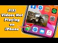 How to Fix Videos Not Playing on iPhone | Video Repair Tutorial