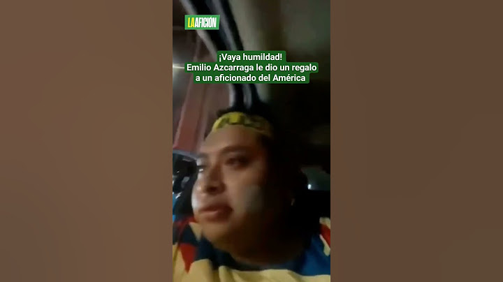 Emilio Azcarraga Jean le dio un regalo a un aficionado del América