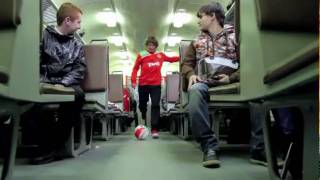 Новая форма PUMA-ФК Локомотив Москва в действии