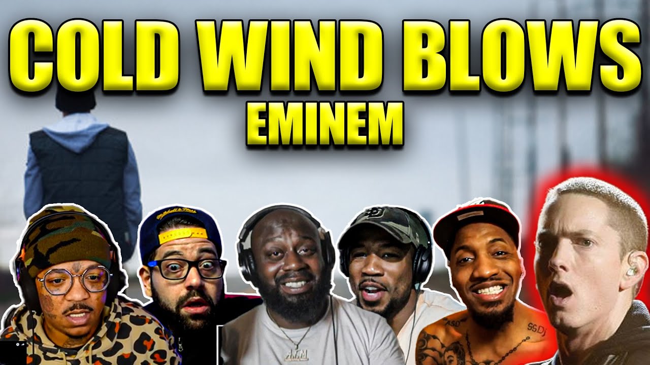 Самая жёсткая вступительная песня альбома! Эминем «Cold Wind Blows» | Лучшая подборка реакций