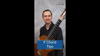 Thumbnail for Banish the Buzz: F Chords Made Simple #shorts #classicalguitarshed #classicalguitar #guitartips