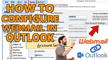 Comment Configurer Webmail Avec Outlook Méthode Simple 