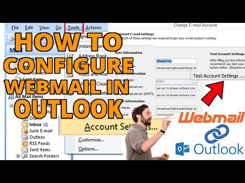 How to configure Webmail with Outlook [Easy method] ☑️