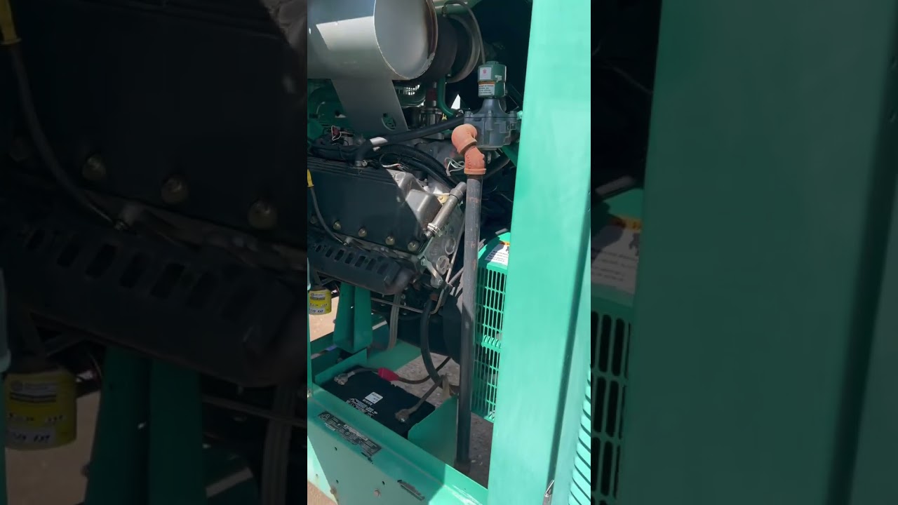 Cummins Natural Gas 85 kW Load Bank Test