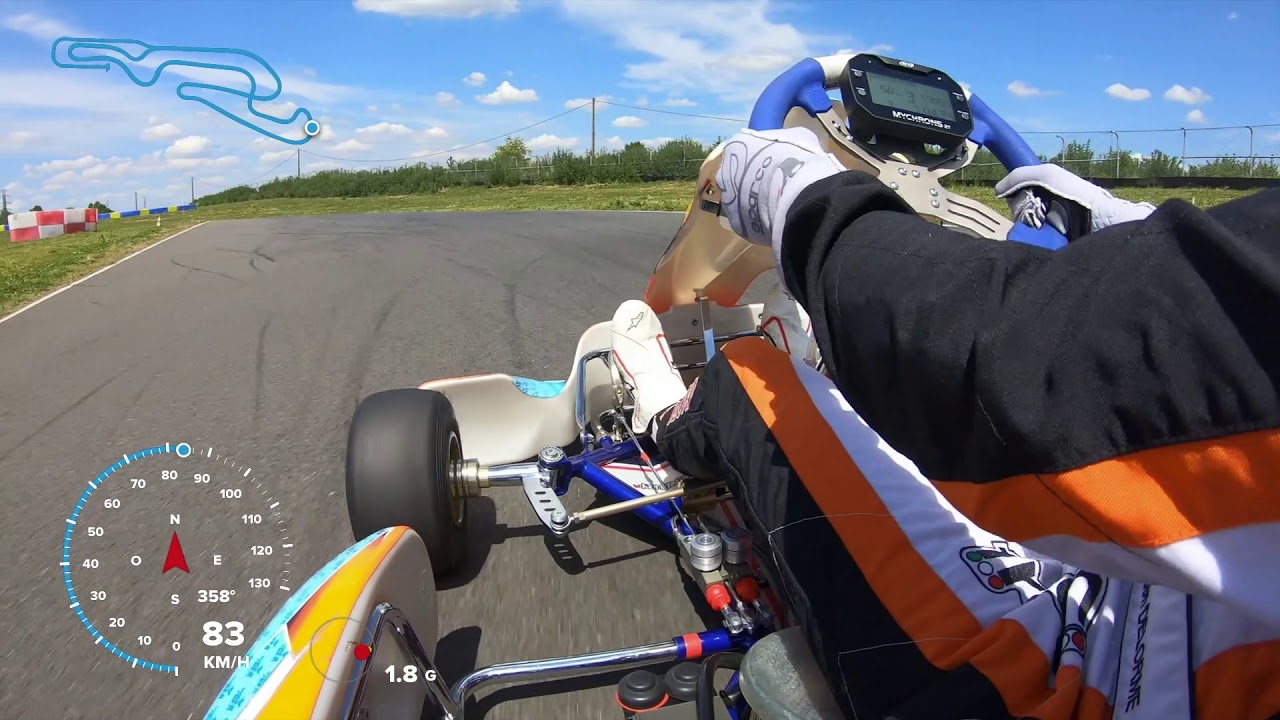 Sébastien DELORME - Vidéo embarquée - Kartland X30