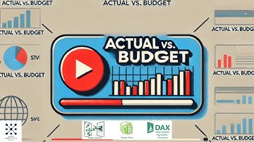 Werkelijke versus budgetanalyse met Power Query en Power Pivot