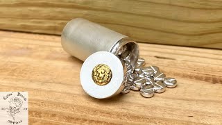 Making A Fine Silver Trinket / Pill Box [How To Make ] Net Worth